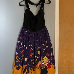 Hocus Pocus Disney Halloween Pin-Up style dress